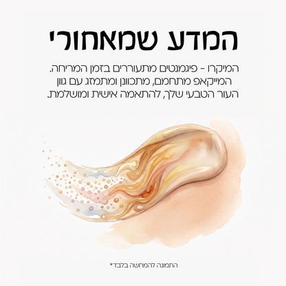 מייקאפ משנה צבע